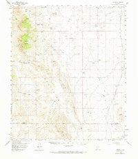 Upham New Mexico Historical topographic map, 1:62500 scale, 15 X 15 Minute, Year 1959