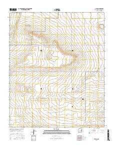 Upton New Mexico Current topographic map, 1:24000 scale, 7.5 X 7.5 Minute, Year 2017