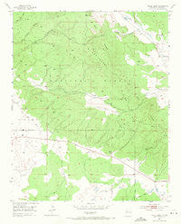 Valle Largo New Mexico Historical topographic map, 1:24000 scale, 7.5 X 7.5 Minute, Year 1952
