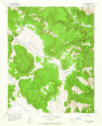 Valle Toledo New Mexico Historical topographic map, 1:24000 scale, 7.5 X 7.5 Minute, Year 1952