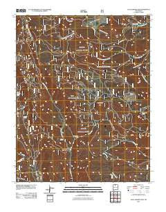 Valle Grande Peak New Mexico Historical topographic map, 1:24000 scale, 7.5 X 7.5 Minute, Year 2011
