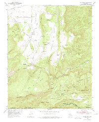 Vallecitos New Mexico Historical topographic map, 1:24000 scale, 7.5 X 7.5 Minute, Year 1953