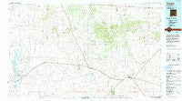 Vaughn New Mexico Historical topographic map, 1:100000 scale, 30 X 60 Minute, Year 1984