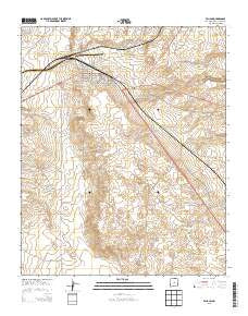 Vaughn New Mexico Historical topographic map, 1:24000 scale, 7.5 X 7.5 Minute, Year 2013