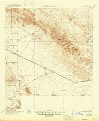 Victorio New Mexico Historical topographic map, 1:62500 scale, 15 X 15 Minute, Year 1918