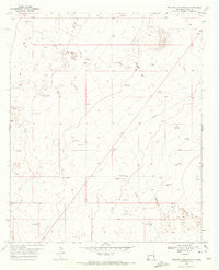 Walking Cane Ranch New Mexico Historical topographic map, 1:24000 scale, 7.5 X 7.5 Minute, Year 1970