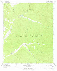 Wall Lake New Mexico Historical topographic map, 1:24000 scale, 7.5 X 7.5 Minute, Year 1967