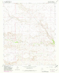 West Camp New Mexico Historical topographic map, 1:24000 scale, 7.5 X 7.5 Minute, Year 1966