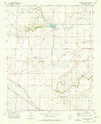 Wetherly Lake New Mexico Historical topographic map, 1:24000 scale, 7.5 X 7.5 Minute, Year 1973