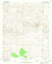White Flat New Mexico Historical topographic map, 1:24000 scale, 7.5 X 7.5 Minute, Year 1967
