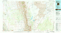 White Sands New Mexico Historical topographic map, 1:100000 scale, 30 X 60 Minute, Year 1982