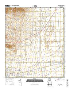White Sands New Mexico Historical topographic map, 1:24000 scale, 7.5 X 7.5 Minute, Year 2013