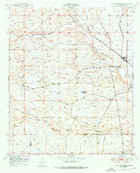 Whitewater New Mexico Historical topographic map, 1:24000 scale, 7.5 X 7.5 Minute, Year 1949