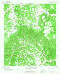 Wild Horse Canyon New Mexico Historical topographic map, 1:24000 scale, 7.5 X 7.5 Minute, Year 1964