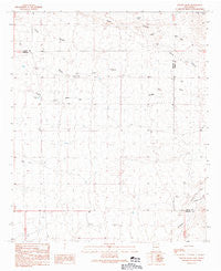 Willow Draw New Mexico Historical topographic map, 1:24000 scale, 7.5 X 7.5 Minute, Year 1990