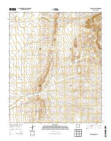Wilson Ranch New Mexico Historical topographic map, 1:24000 scale, 7.5 X 7.5 Minute, Year 2013