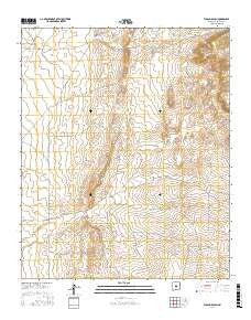 Wilson Ranch New Mexico Current topographic map, 1:24000 scale, 7.5 X 7.5 Minute, Year 2017
