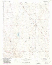 Wire Lake New Mexico Historical topographic map, 1:24000 scale, 7.5 X 7.5 Minute, Year 1967