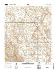 Wire Lake New Mexico Historical topographic map, 1:24000 scale, 7.5 X 7.5 Minute, Year 2013