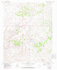 Wolf Stand New Mexico Historical topographic map, 1:24000 scale, 7.5 X 7.5 Minute, Year 1961