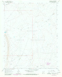 Yellow Hill New Mexico Historical topographic map, 1:24000 scale, 7.5 X 7.5 Minute, Year 1966