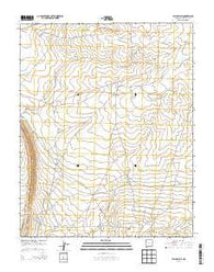 Yellow Hill New Mexico Historical topographic map, 1:24000 scale, 7.5 X 7.5 Minute, Year 2013