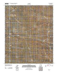 Yeso New Mexico Historical topographic map, 1:24000 scale, 7.5 X 7.5 Minute, Year 2010