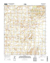 York Ranch New Mexico Historical topographic map, 1:24000 scale, 7.5 X 7.5 Minute, Year 2013