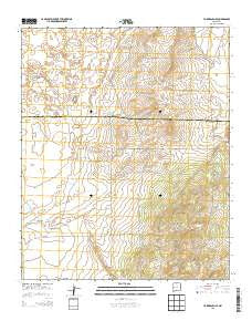 York Ranch SE New Mexico Historical topographic map, 1:24000 scale, 7.5 X 7.5 Minute, Year 2013