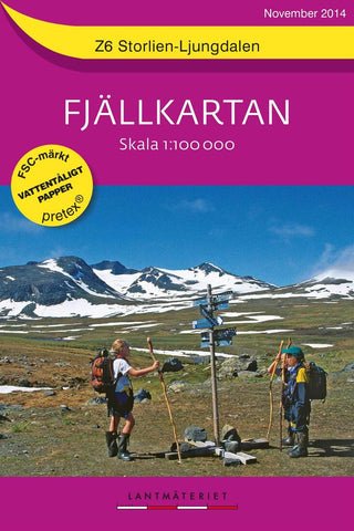 Buy map Z6 StorlienLjungdalen