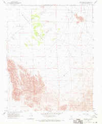 Amargosa Flat Nevada Historical topographic map, 1:24000 scale, 7.5 X 7.5 Minute, Year 1968