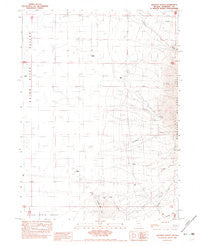 Andorno Ranch Nevada Historical topographic map, 1:24000 scale, 7.5 X 7.5 Minute, Year 1982