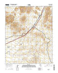 Apex Nevada Current topographic map, 1:24000 scale, 7.5 X 7.5 Minute, Year 2014