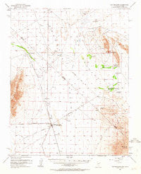 Ash Meadows Nevada Historical topographic map, 1:62500 scale, 15 X 15 Minute, Year 1952
