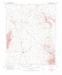 Ash Meadows Nevada Historical topographic map, 1:62500 scale, 15 X 15 Minute, Year 1952