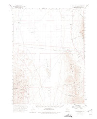 Awakening Peak Nevada Historical topographic map, 1:62500 scale, 15 X 15 Minute, Year 1958