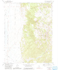 Barley Creek Nevada Historical topographic map, 1:24000 scale, 7.5 X 7.5 Minute, Year 1971