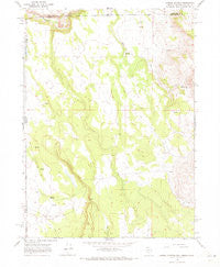 Barrel Springs Nevada Historical topographic map, 1:24000 scale, 7.5 X 7.5 Minute, Year 1966
