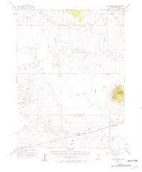 Bartine Ranch Nevada Historical topographic map, 1:62500 scale, 15 X 15 Minute, Year 1956