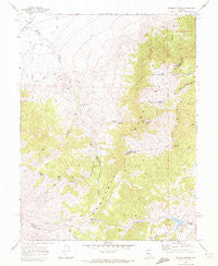 Basque Summit Nevada Historical topographic map, 1:24000 scale, 7.5 X 7.5 Minute, Year 1969