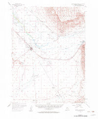 Battle Mountain Nevada Historical topographic map, 1:62500 scale, 15 X 15 Minute, Year 1957