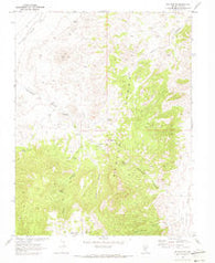Bellehelen Nevada Historical topographic map, 1:24000 scale, 7.5 X 7.5 Minute, Year 1968