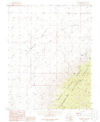 Big Creek Ranch Nevada Historical topographic map, 1:24000 scale, 7.5 X 7.5 Minute, Year 1985