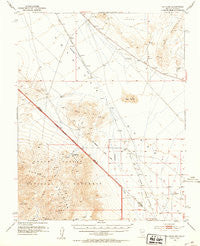 Big Dune Nevada Historical topographic map, 1:62500 scale, 15 X 15 Minute, Year 1952