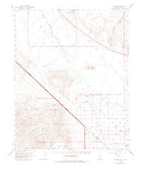 Big Dune Nevada Historical topographic map, 1:62500 scale, 15 X 15 Minute, Year 1952