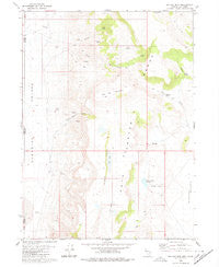 Big Hat Mtn Nevada Historical topographic map, 1:24000 scale, 7.5 X 7.5 Minute, Year 1980
