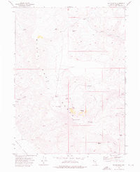 Big Mountain Nevada Historical topographic map, 1:24000 scale, 7.5 X 7.5 Minute, Year 1972