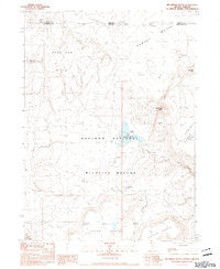 Big Spring Butte Nevada Historical topographic map, 1:24000 scale, 7.5 X 7.5 Minute, Year 1990