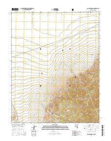 Big Creek Ranch Nevada Current topographic map, 1:24000 scale, 7.5 X 7.5 Minute, Year 2014