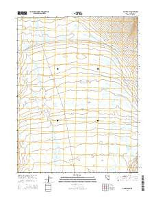 Big Hard Pan Nevada Current topographic map, 1:24000 scale, 7.5 X 7.5 Minute, Year 2014
